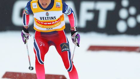 Therese Johaug gewann die sechste Etappe der Tour de Ski