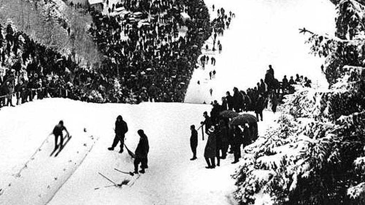 Die Anlage in Oberstdorf Mitte der 60er-Jahre