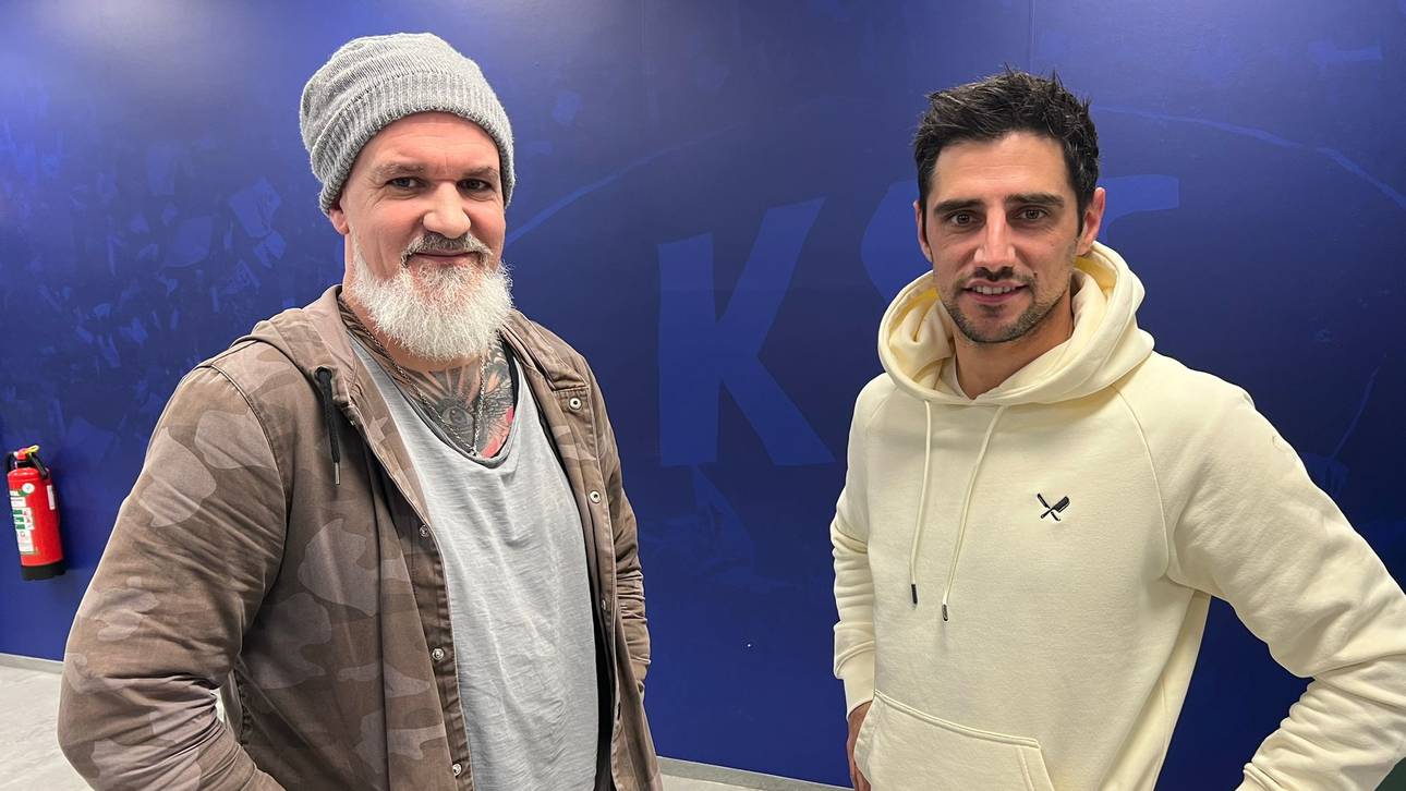 SPORT1-Reporter Reinhard Franke traf sich mit Lars Stindl in Karlsruhe zum Exklusiv-Interview