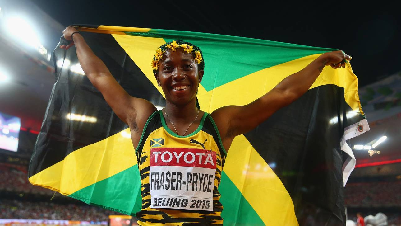 Fraser-Pryce trägt Jamaikas Fahne