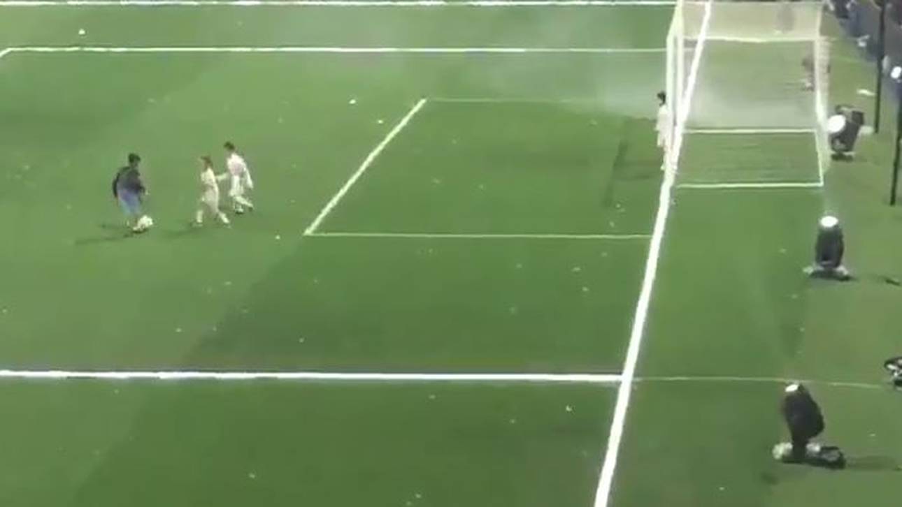 Ronaldo junior zaubert im Bernabeu