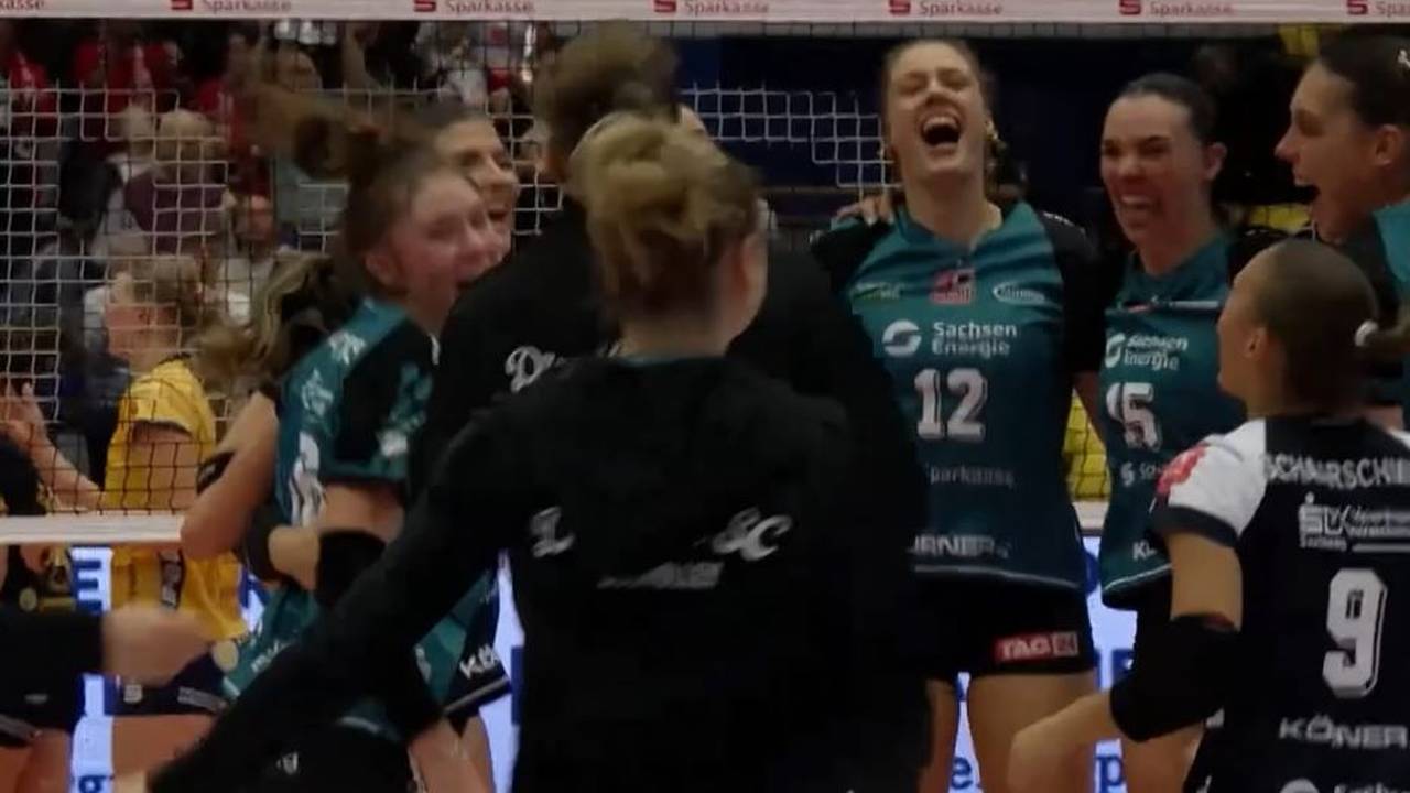 Volleyball-Bundesliga: Dresdner SC schlägt VfB Suhl LOTTO Thüringen im Topspiel