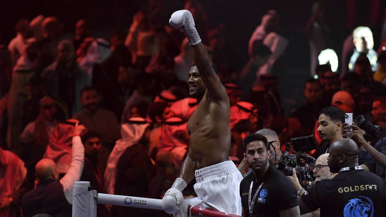 Anthony Joshua ist bereit für einen Mega-Fight gegen Tyson Fury