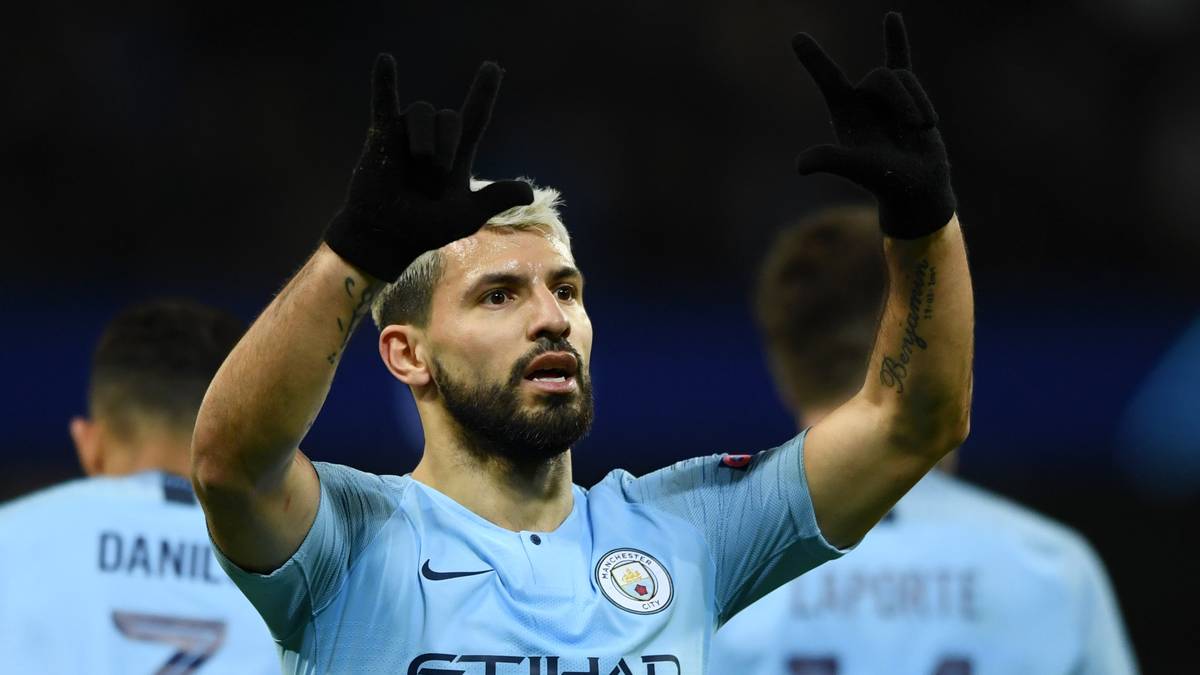 PLATZ 3 - SERGIO AGÜERO (Manchester City): 6 Tore