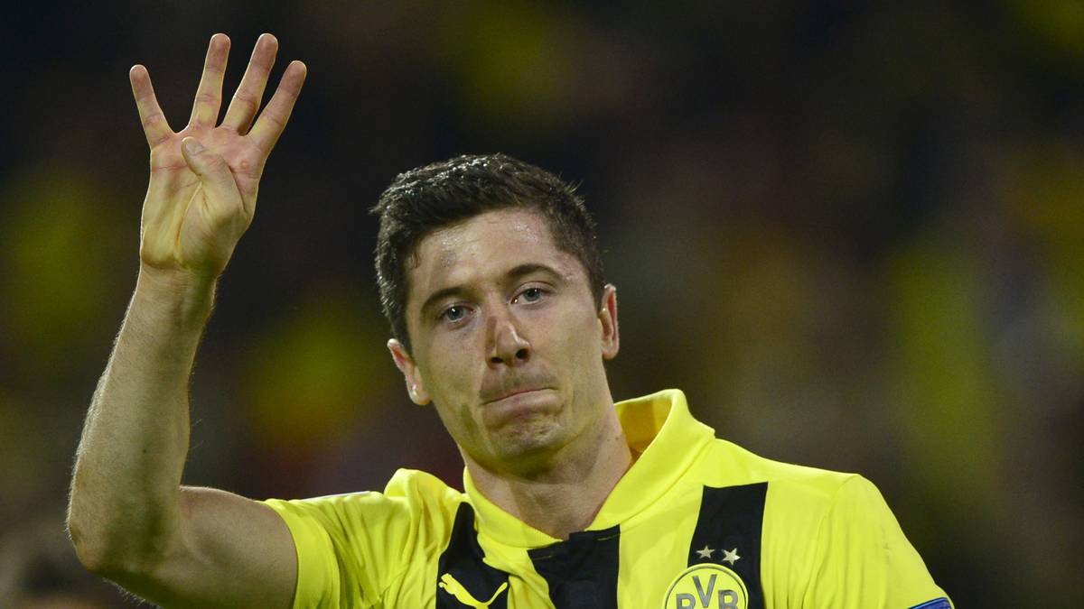 Beim 4:1-Hinspielerfolg gegen die Königlichen erzielt der Pole alle vier Dortmunder Treffer