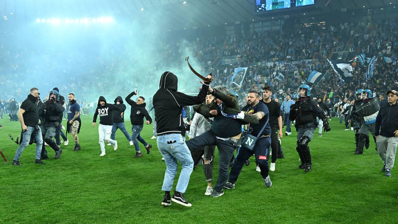 Schock-Szenen nach Napoli-Triumph