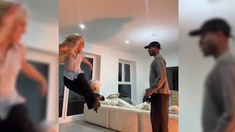 Alisha Lehmann teilt auf Instagram private Eindrücke ihres Samstagabends mit neuem Freund. Der Fußball darf dabei nie fehlen. 