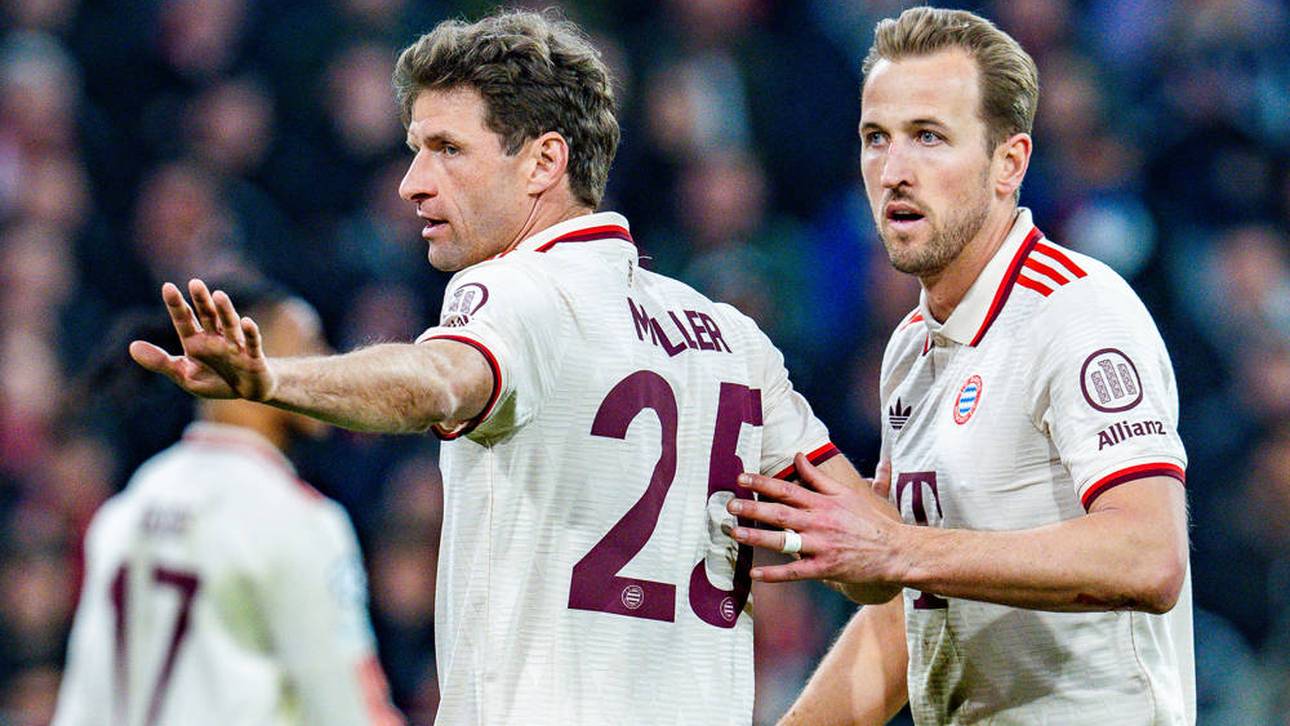 Mit Müller! Bayern-Aufstellung da