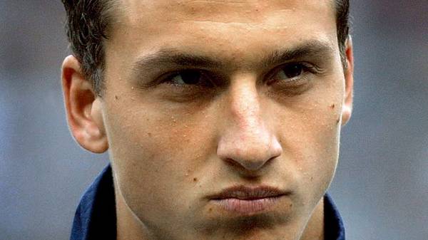 Portrait of Swedish forward Zlatan Ibrahimovic, ta