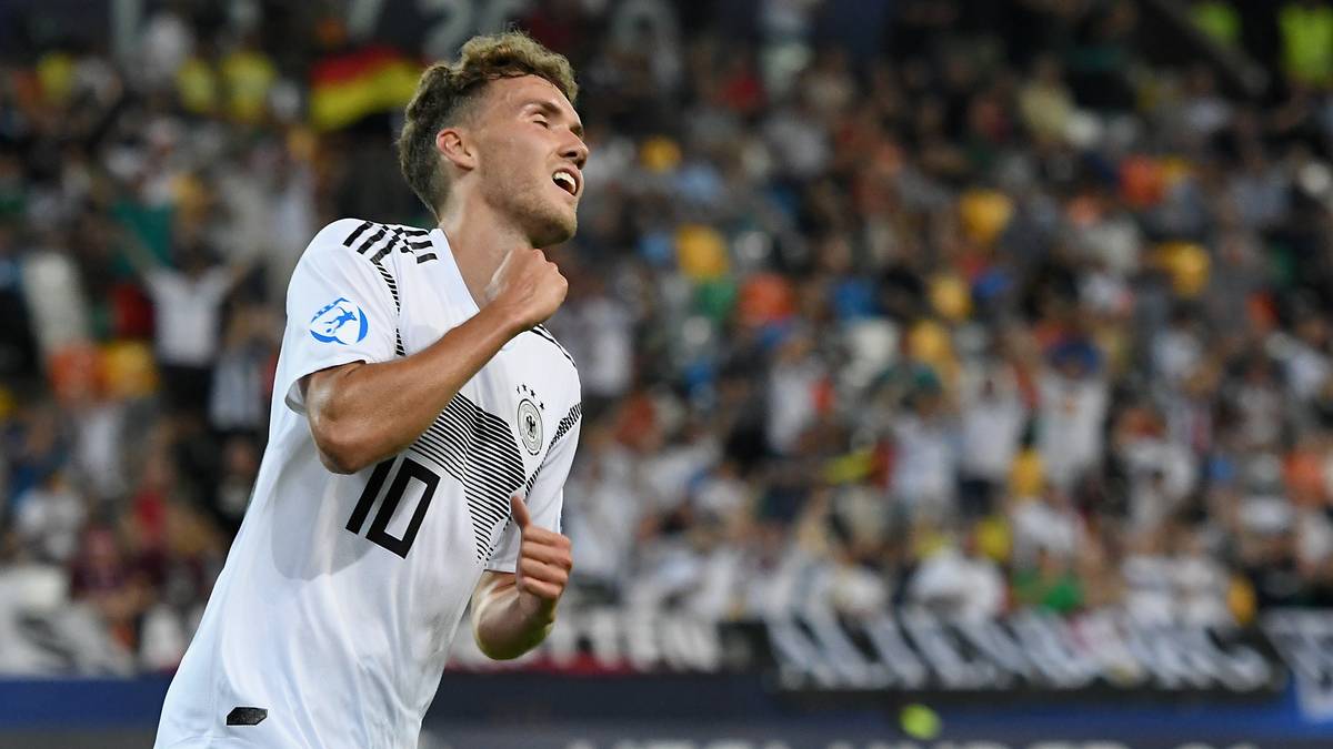 Sieben Tore in fünf Spielen: Luca Waldschmidt vom SC Freiburg ist der alles überragende Spieler der UEFA U21 EM 2019 in Italien und San Marino - und hat sich trotz fehlendem Finaltreffer die Torjägerkanone gesichert