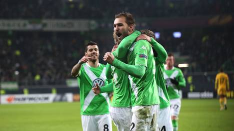 Bas Dost traf doppelt für die "Wölfe"