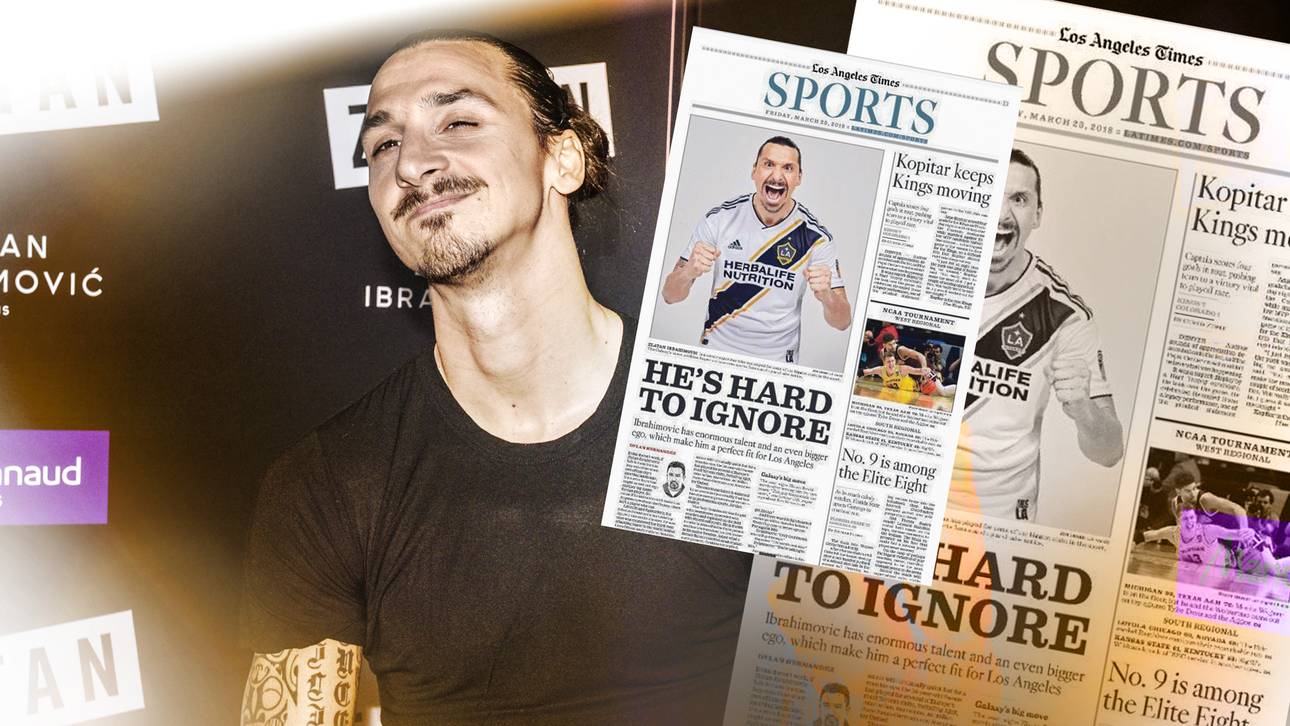 Ibra verkündet Wechsel via Anzeige