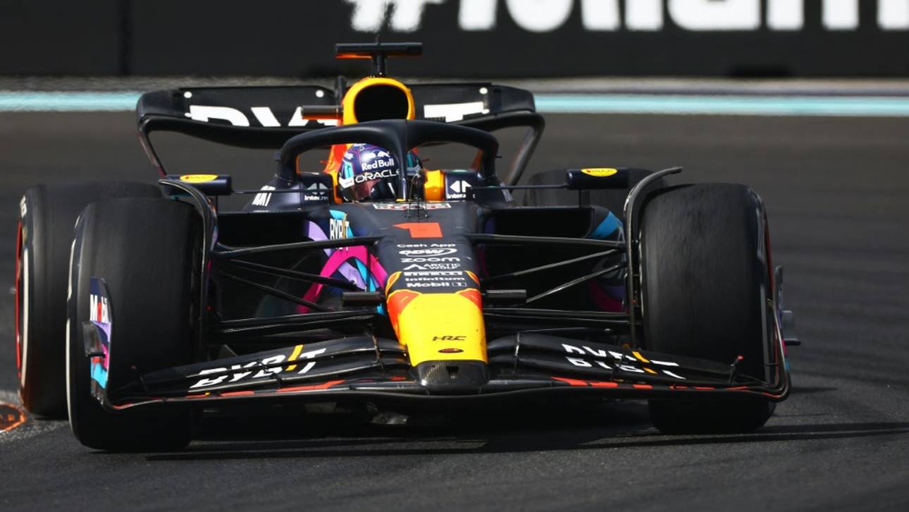 Verstappen gewinnt in Miami vor Perez