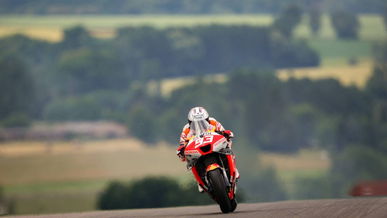 Sachsenring: Marquez sorgt für heftigen Crash und muss in Q1