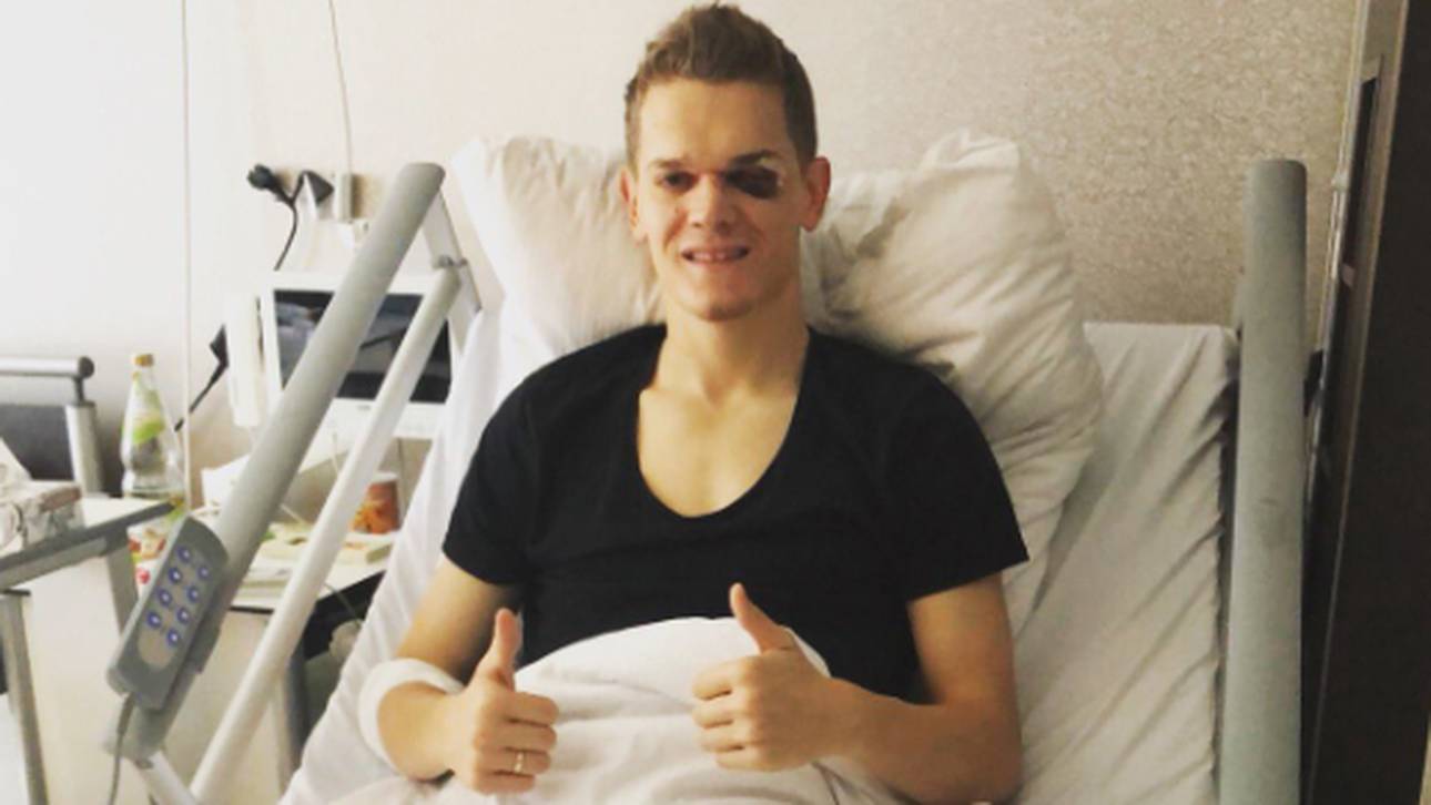 Ginter grüßt aus dem Krankenhaus