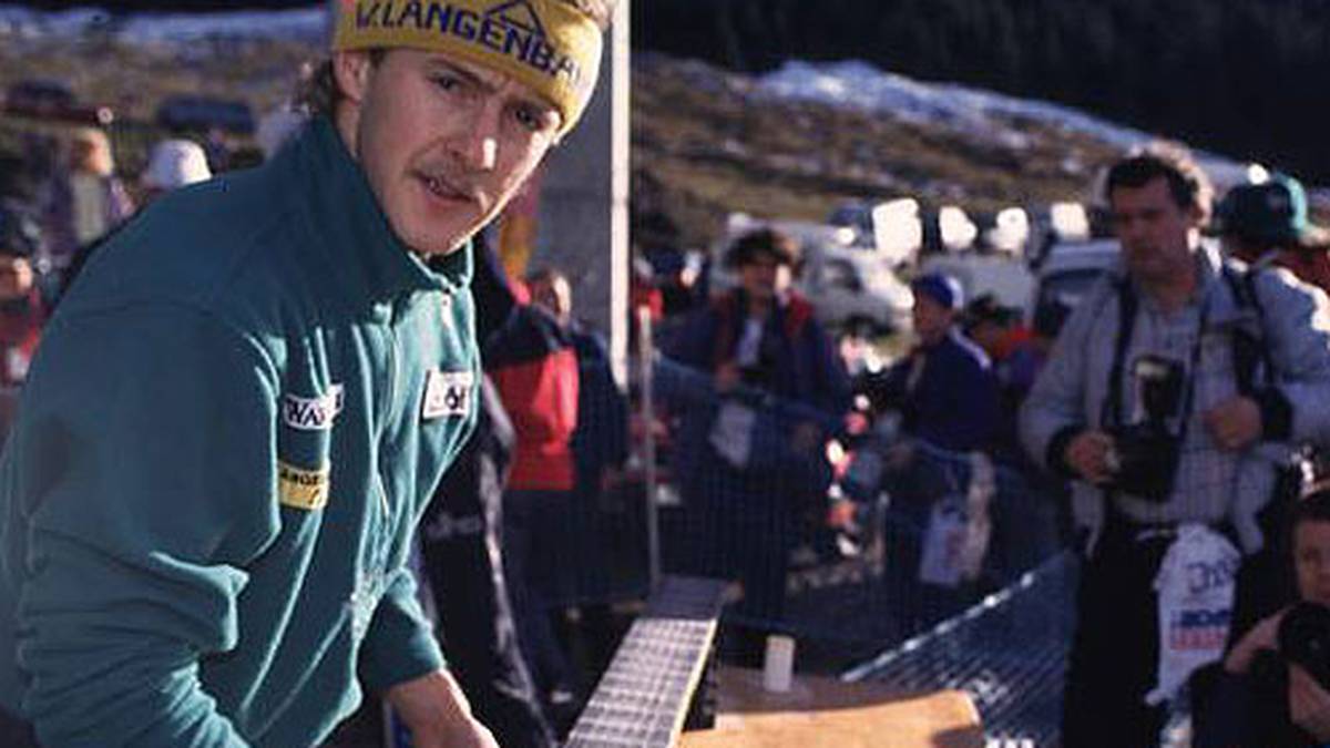 Bei der Materialpflege packt der viermalige Tournee-Sieger selbst mit an