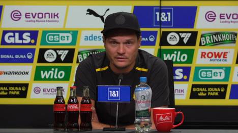 Edin Terzic spricht über die aktuelle Situation von Karim Adeyemi, nachdem er die Länderspielreise zur U21 abgesagt hat.