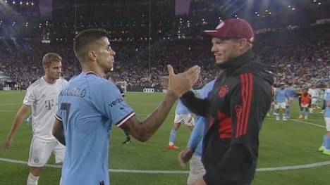 Julian Nagelsmann traf Joao Cancelo bereits im Sommer beim Testspiel, jetzt ist er Teil seines Teams.