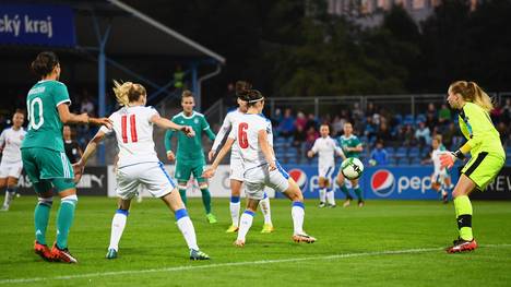 Czech Republic Women's v Germany Women's - 2019 FIFA Women's World Championship Qualifier