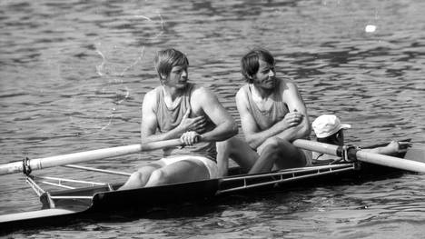 Wolfgang Gunkel (l.) holte bei den Olympischen Spielen 1972 in München Gold