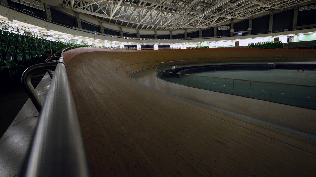 Auch das Velodrom hat seine besten Tage hinter sich