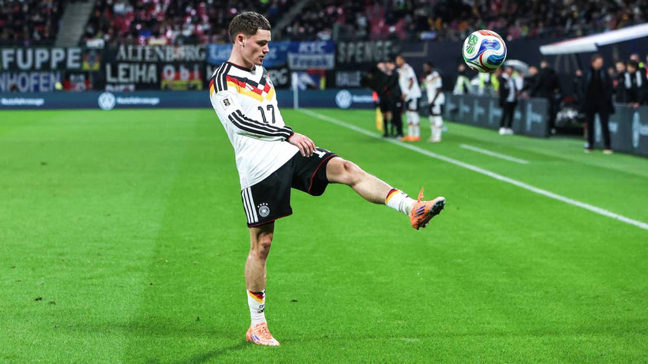 Florian Wirtz spielte gegen die Slowakei groß auf