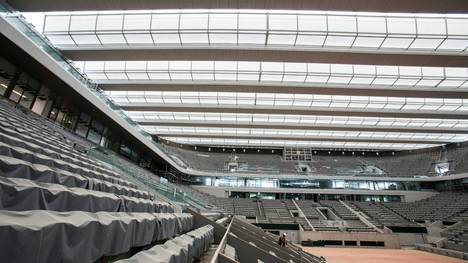 Neues Dach für die French-Open-Anlage