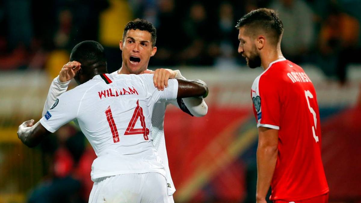 Portugal gewinnt in der EM-Qualifikation gegen Serbien