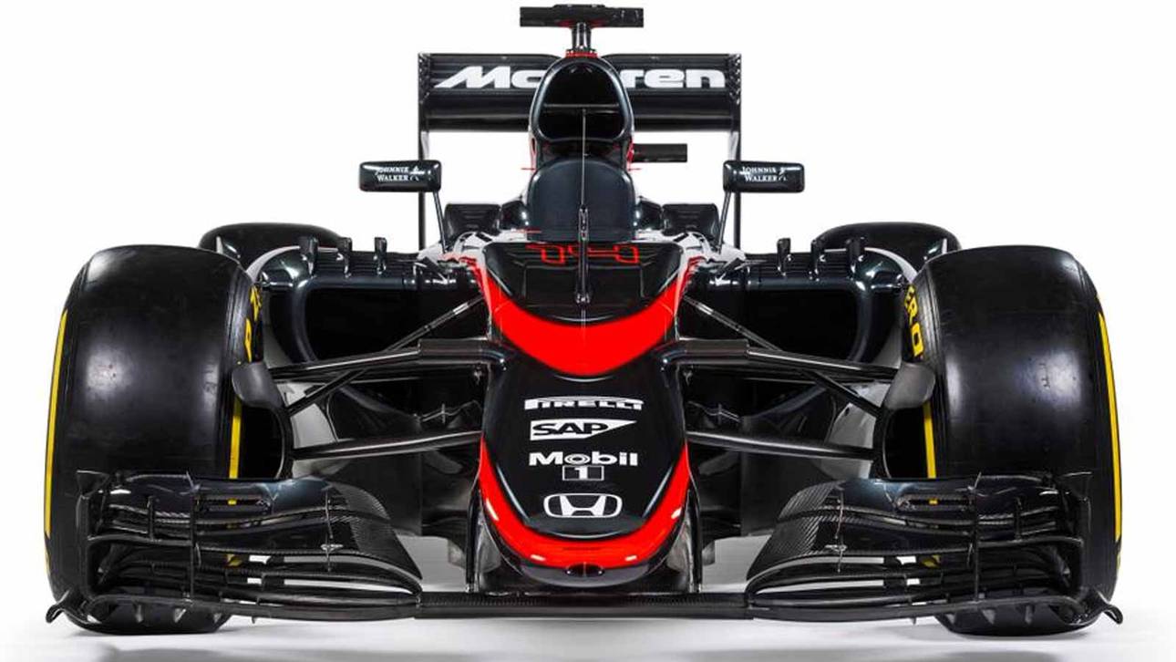 McLaren lackiert Boliden schwarz