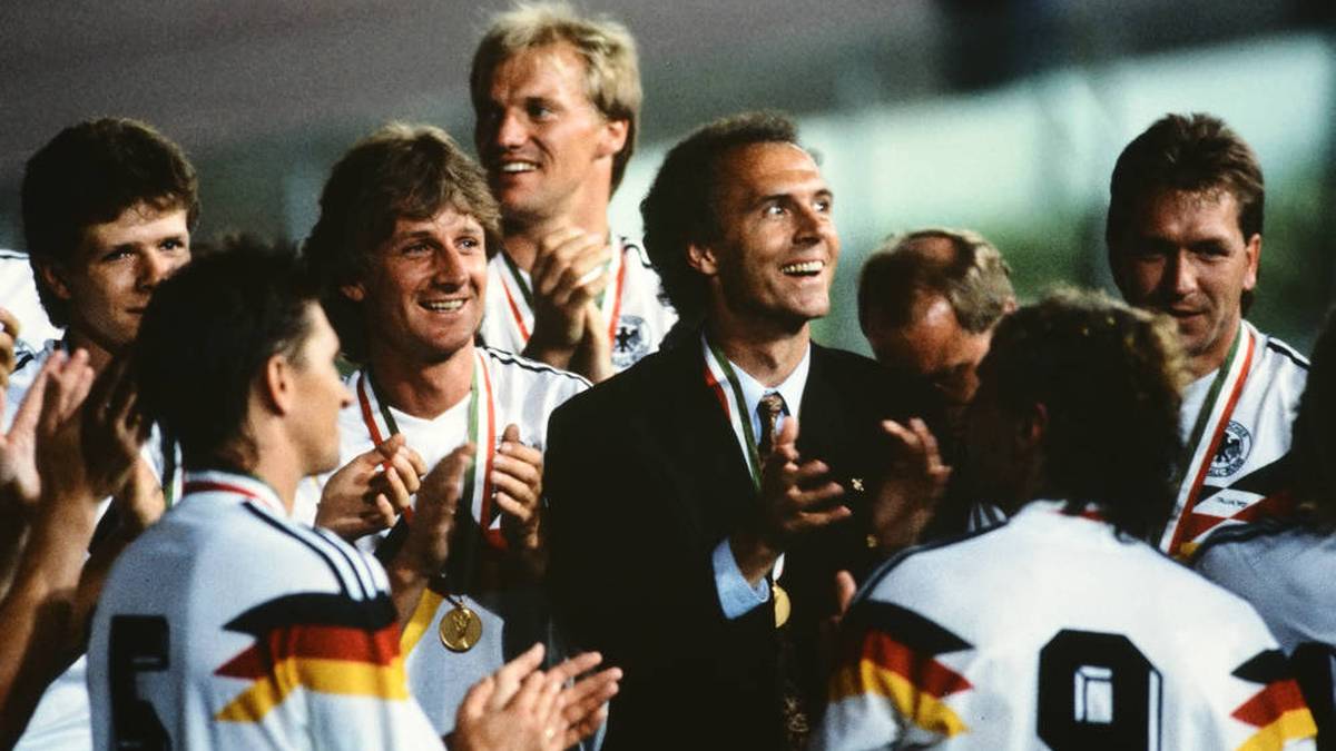 Franz Beckenbauer führte Deutschland 1990 zum WM-Titel