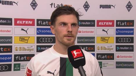 Nach dem Platzverweis von Dayot Upamecano, spricht auch Gladbach-Spieler Jonas Hofmann über die Rote Karte und die Schiedsrichterentscheidung.