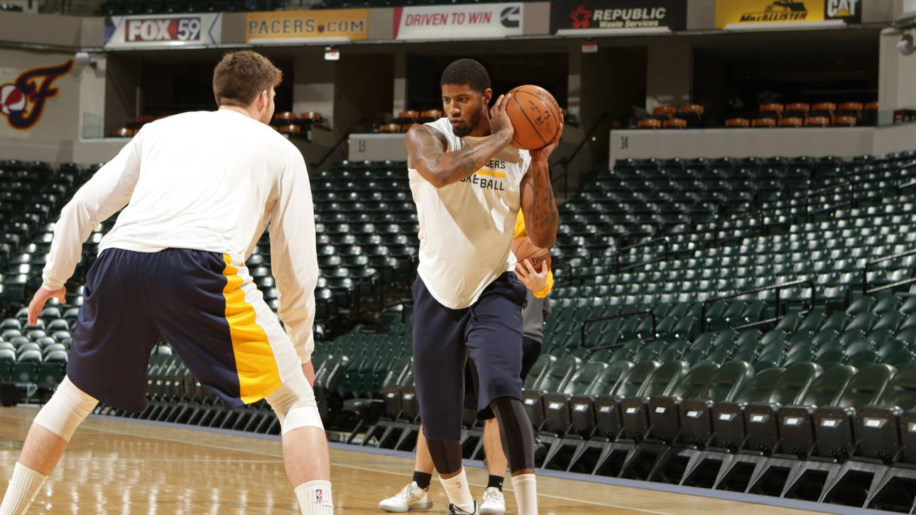 George steigt wieder ins Training ein