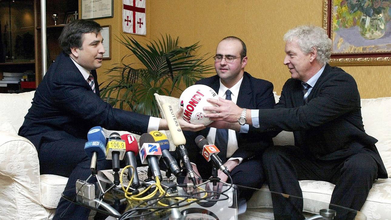 Klaus Toppmöller Georgien Deutschland EM-Qualifikation DFB-Team