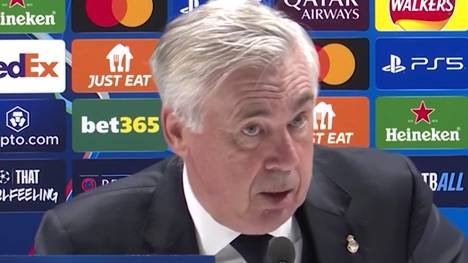 Nach dem 0:3 gegen Arsenal im Champions-League-Viertelfinale gesteht Reals Trainer Carlo Ancelotti ein: Nach den zwei Gegentoren per Standard fiel sein Team auseinander. 