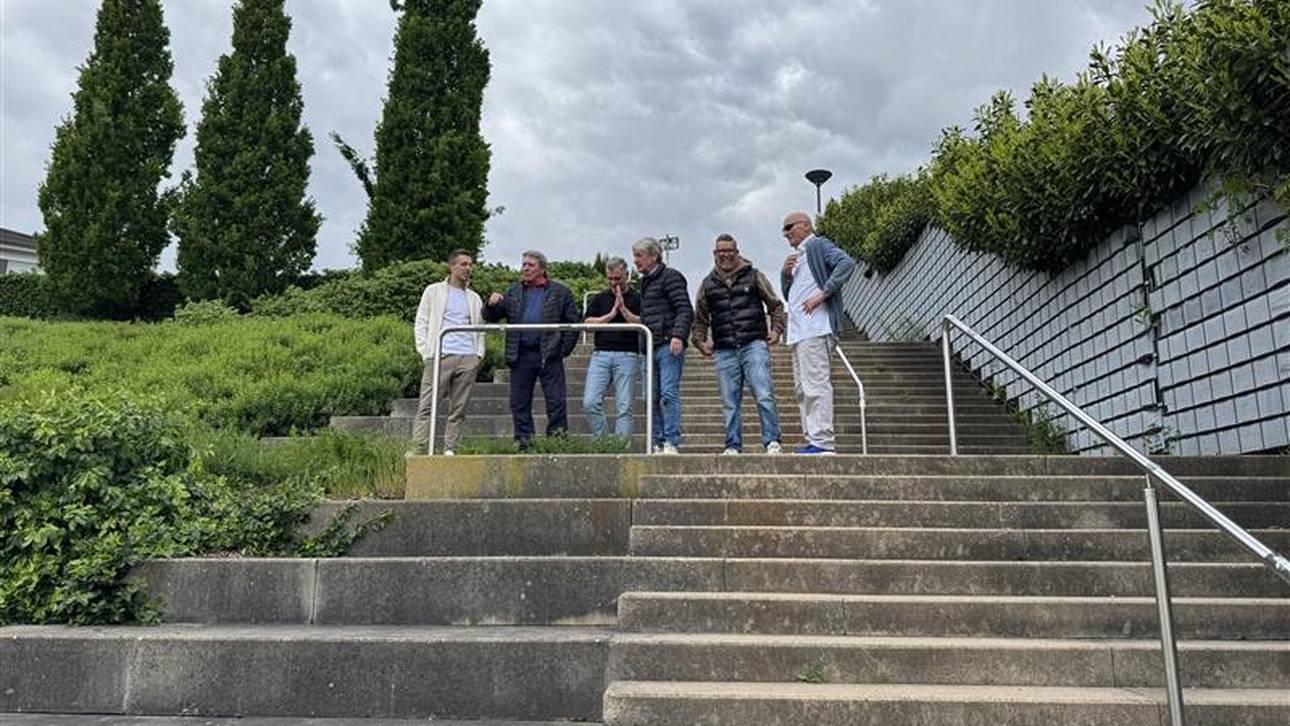 Legenden der Borussia Mönchengladbach beim exklusiven Sport1-Interview am Bökelberg 