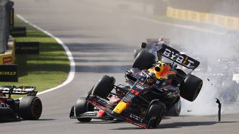 Sergio Pérez wird eine Berührung mit Charles Leclerc beim Heim-Grand-Prix in Mexiko zum Verhängnis