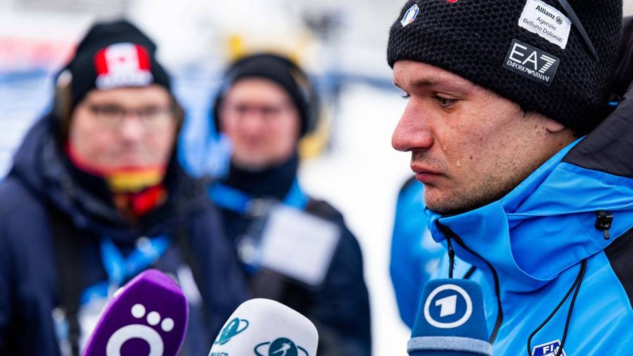 Biathlon-Star bricht in Tränen aus