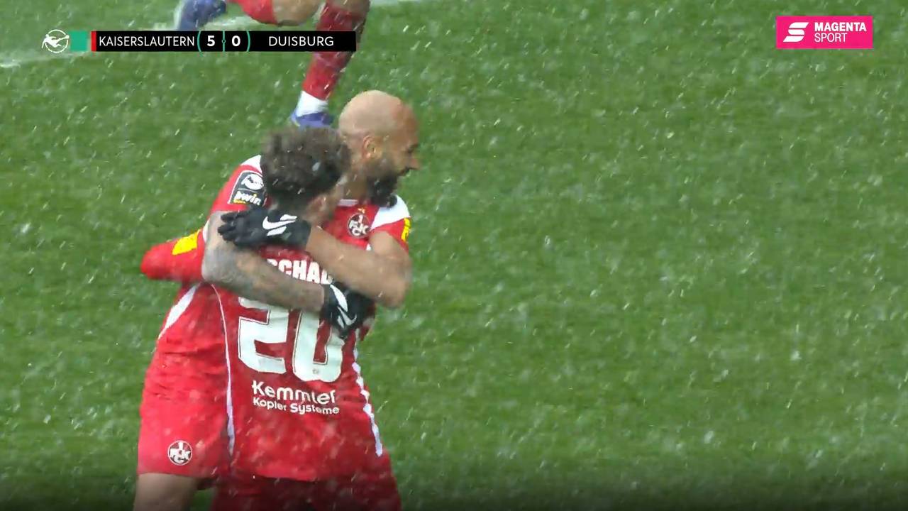 1. FC Kaiserslautern - MSV Duisburg (5:1): Tore und Highlights | 3. Liga