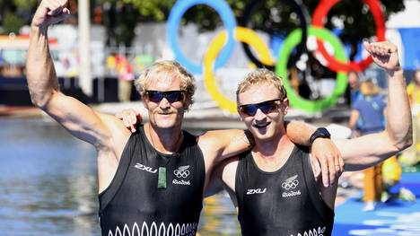 Hamish Bond (r.) und Eric Murray sind Olympiasieger