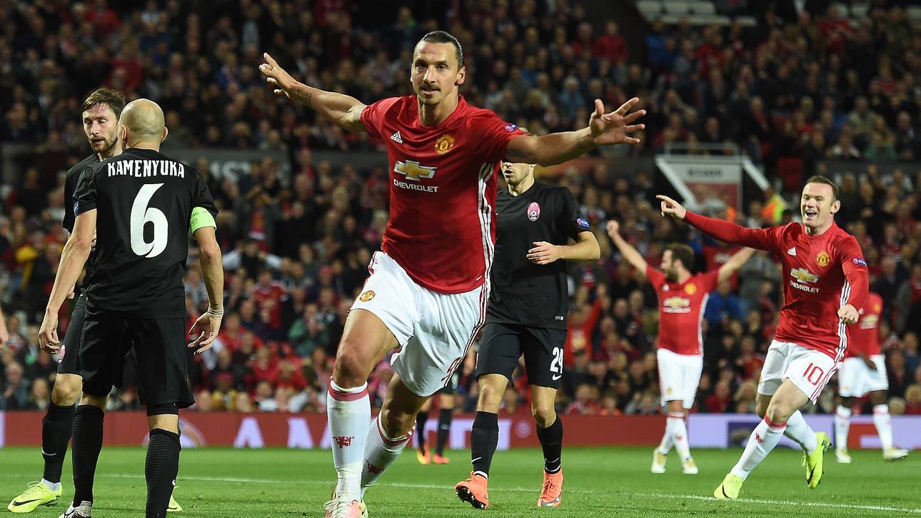 Ibrahimovic rettet schwaches United