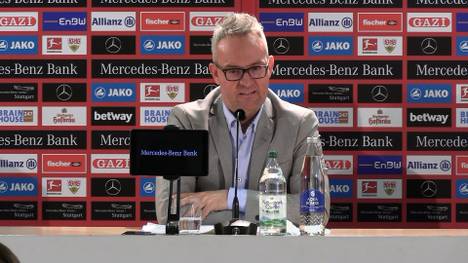 Der VfB Stuttgart hat einen neuen Mann an der Spitze. Alexander Wehrle wird als neuer Vorstandsvorsitzende vorgestellt.