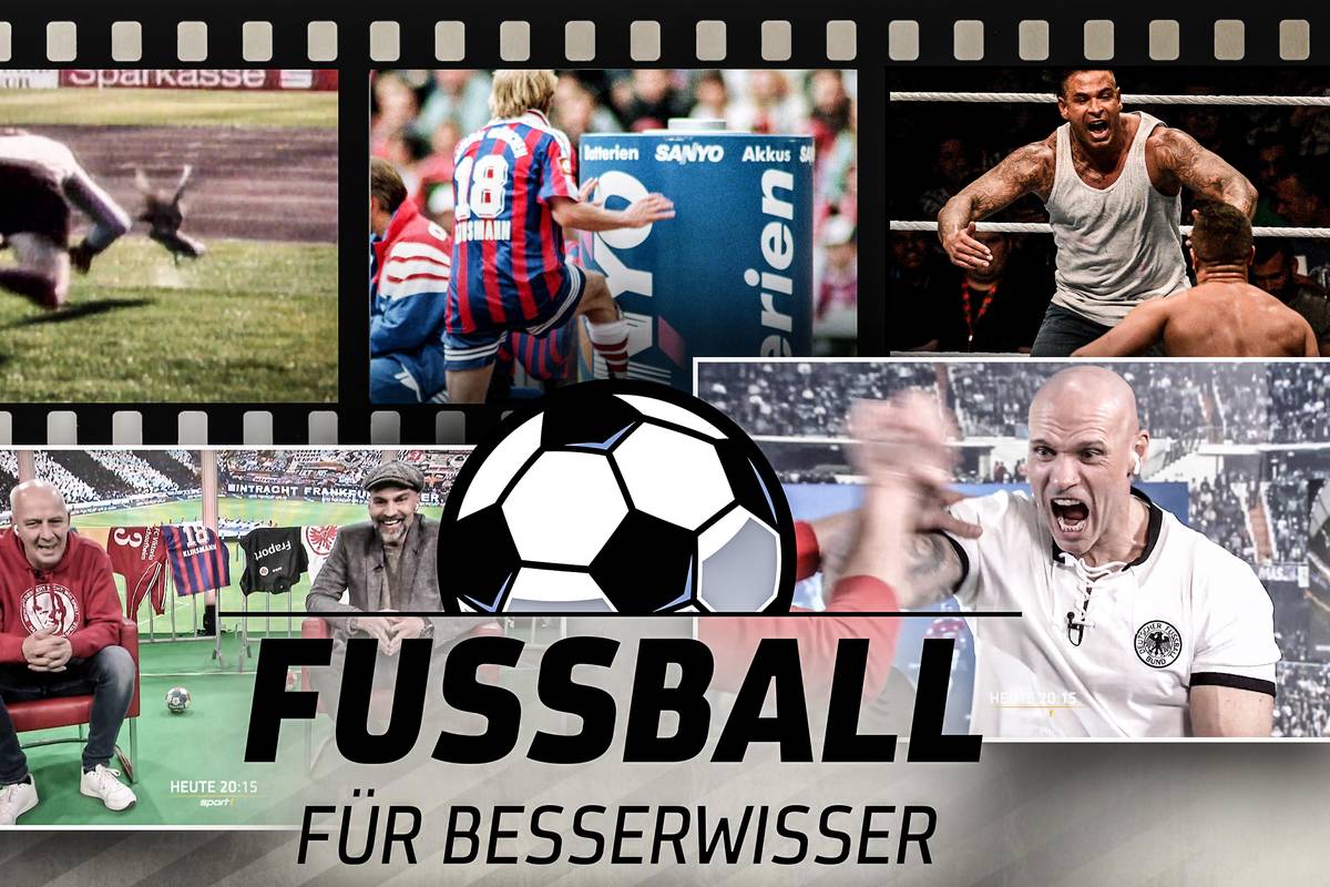 Die Quizsendung "Fußball für Besserwisser" vom 28. März in voller Länge zum Nachschauen - unter anderem mit Mario Basler, Thorsten Legat und Co.
