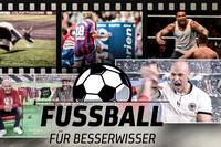 Die Quizsendung "Fußball für Besserwisser" vom 28. März in voller Länge zum Nachschauen - unter anderem mit Mario Basler, Thorsten Legat und Co.