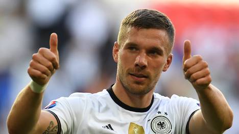 Lukas Podolski bestritt bislang 129 Länderspiele für Deutschland 
