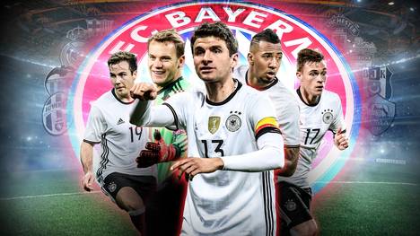 Joachim Löw setzt bei der Nationalmannschaft auf fünf Bayern-Spieler