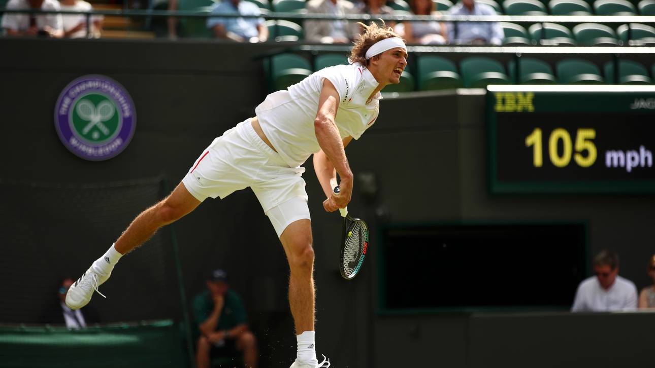 Wimbledon: Zverev krachend raus