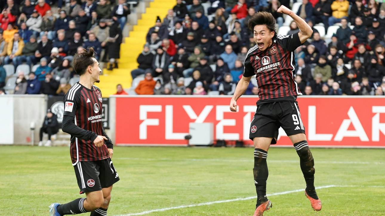 Später Siegtreffer: Nürnberg gelingt die Wende