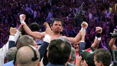Pacquiao gewann 2019 den WBA-Gürtel im Weltergewicht