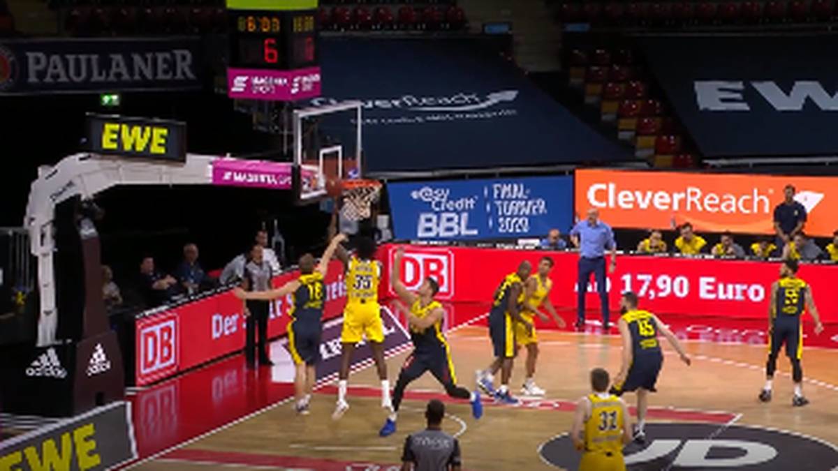 BBL Halbfinale: ALBA Berlin - EWE Baskets Oldenburg (81:59): Highlights
