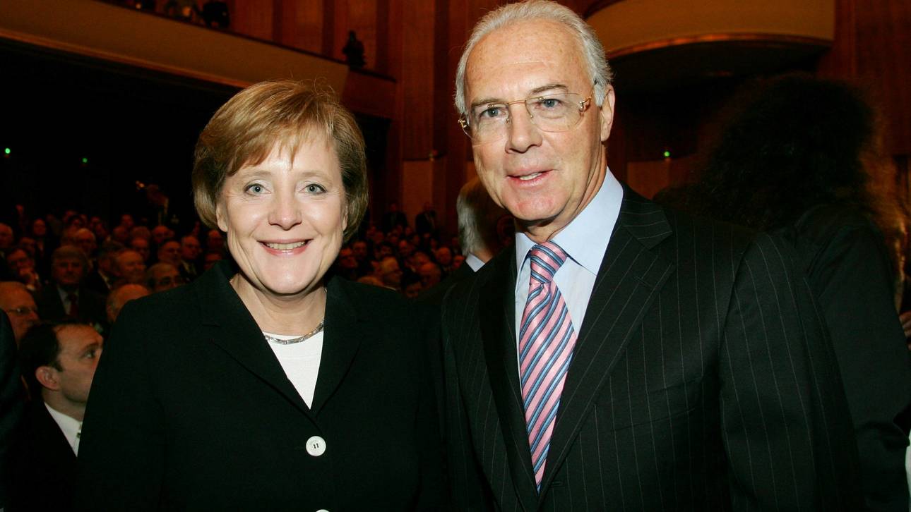 Merkel reagiert auf Beckenbauer-Tod